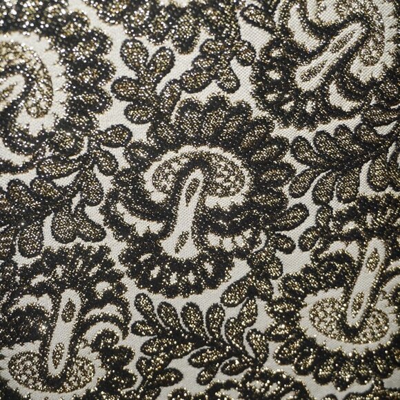 Vintage 60s Dynasty Regency Brocade Gown Dress - Picture 3 of 9